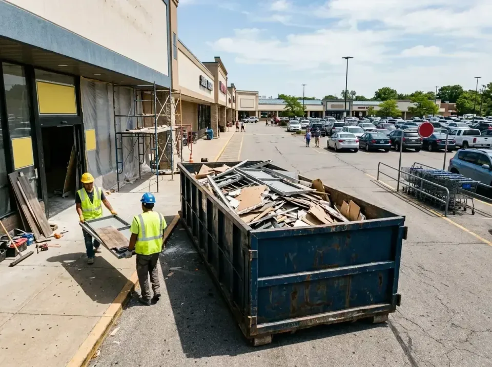 retail-store-renovation-debris-003 — frequently asked questions, Roll-off Dumpster Rentals in Pleasant Hills, MD